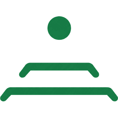 Runway glyph indicating departures are operating normally.